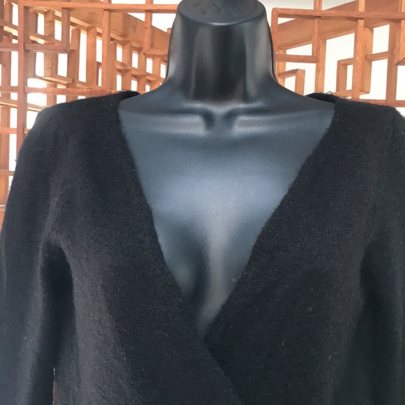Express black wrap sweater size L - Picture 2 of 5